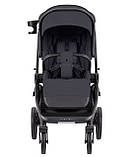 Стильна універсальна коляска Omega+ 2в1 Meteor Grey від народження до 4-х років (до 22 кг) Carrello Сірий, фото 8