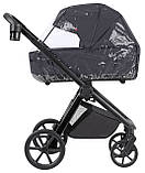 Стильна універсальна коляска Omega+ 2в1 Meteor Grey від народження до 4-х років (до 22 кг) Carrello Сірий, фото 4