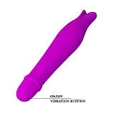 Вібратор невеликого розміру з 10 режимами вібрації Pretty Love Edward Purple – твій особистий «дельфін» для задоволення!, фото 7