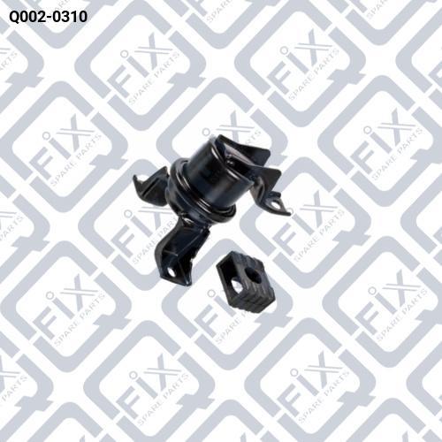 Подушка двигуна права, гідравлічна Q-FIX Q002-0310 Лансер 2003-2008 MR403666