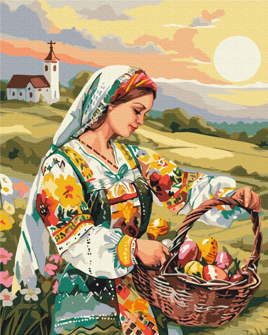 Картина за номерами 40×50. Великодній світанок Brushme 3945, фото 1