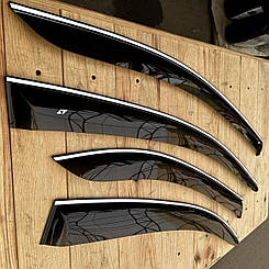 Вітровики VW Golf II 3d 1983-1992 VL-Tuning Дефлектори вікон