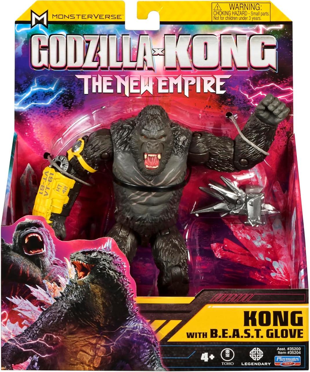 Фігурка Конг зі сталевою лапою 15 см Godzilla x Kong від Playmates Toys (35204)