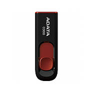 Флеш-накопичувач A-DATA USB 2.0 C008 16Gb Black/Red, фото 4