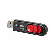 Флеш-накопичувач A-DATA USB 2.0 C008 16Gb Black/Red, фото 5