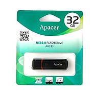 Флеш-накопичувач Apacer USB 2.0 AH333 32Gb Black, фото 3
