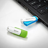 Флеш-накопичувач Apacer USB 2.0 AH335 32Gb Green, фото 6