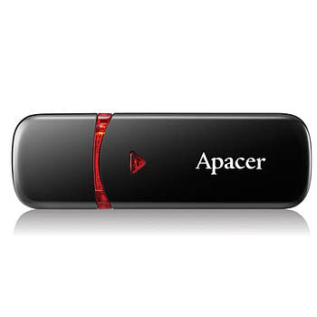 Флеш-накопичувач Apacer USB 2.0 AH333 64Gb Black