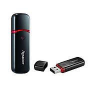 Флеш-накопичувач Apacer USB 2.0 AH333 64Gb Black, фото 4