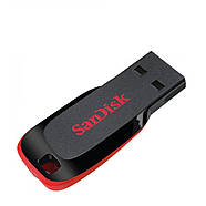 Флеш-накопичувач SanDisk USB 2.0 Cruzer Blade 64Gb Black/Red, фото 4