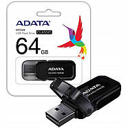 Флеш-накопичувач ADATA USB 2.0 AUV 240 64Gb Black, фото 3