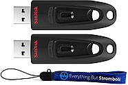 Флеш-накопичувач SanDisk USB 3.0 Ultra 256Gb (130Mb/s) Black, фото 5