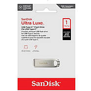 Флеш-накопичувач SanDisk USB 3.2 Gen1 Ultra Luxe Type-C 1Tb (400Mb/s), фото 3