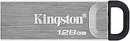 Флеш-накопичувач Kingston USB 3.2 DT Kyson 128GB Silver/Black, фото 4