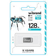 Флеш-накопичувач Wibrand USB 3.2 Gen1 Ant 128GB Silver, фото 3