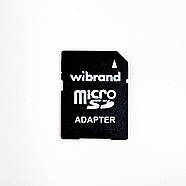 Карта пам'яті microSDXC (UHS-1) Wibrand 128Gb class 10 (adapter SD), фото 5