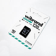 Карта пам'яті microSDXC (UHS-1) Wibrand 128Gb class 10 (adapter SD), фото 6