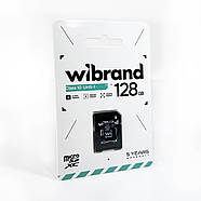 Карта пам'яті microSDXC (UHS-1) Wibrand 128Gb class 10 (adapter SD), фото 7