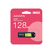 Флеш-накопичувач Adata USB 3.2 Gen1 UC300 Type-C 128Gb Black/Green, фото 3