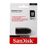Флеш-накопичувач SanDisk USB 3.0 Ultra 32Gb (130Mb/s), фото 3