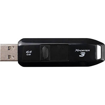 Флеш-накопичувач Patriot USB 3.2 Xporter 3 64GB Black