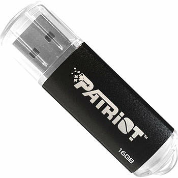 Флеш-накопичувач Patriot USB 2.0 Xporter Pulse 16GB Metal/Black