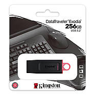 Флеш-накопичувач Kingston USB 3.2 DT Exodia 256GB Black/Pink, фото 3