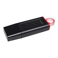 Флеш-накопичувач Kingston USB 3.2 DT Exodia 256GB Black/Pink, фото 5