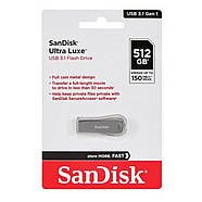 Флеш-накопичувач SanDisk USB 3.1 Ultra Luxe 512Gb (150Mb/s), фото 3