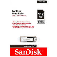Флеш-накопичувач SanDisk USB 3.0 Ultra Flair 512Gb, фото 3