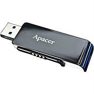 Флеш-накопичувач Apacer USB 3.2 Gen 1 AH350 128Gb Black, фото 5
