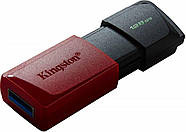 Флеш-накопичувач Kingston USB 3.2 DT Exodia M 128GB Black/Red, фото 5