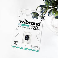 Карта пам'яті microSDXC (UHS-1) Wibrand 128Gb class 10, фото 7