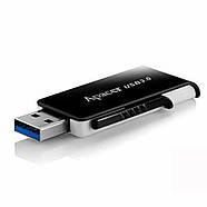 Флеш-накопичувач Apacer USB 3.2 Gen 1 AH350 32Gb Black, фото 6