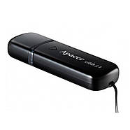 Флеш-накопичувач Apacer USB 3.2 Gen 1 AH355 64Gb Black, фото 5