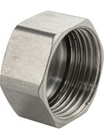 Заглушка оцинкована внутрішня різьба Ду15