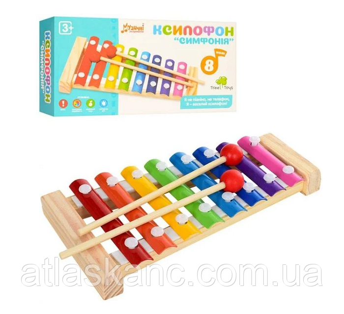 Іграшка Дерев'яна Ксилофон Симфонія 21 см 1163