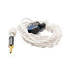 ⇒ Навушники Myer Audio SLIIVO SL41 MK2 Blue (jack 4.4) - гібридні внутрішньоканальні IEM's (1DD + 4BA), фото 3