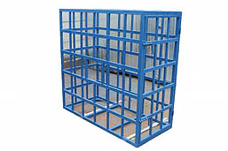 Клітина для безпечного накачування коліс