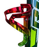 Фляготримач велосипедний хамелеон пластиковий Promend, універсальний різнобарвний, кріплення для пляшки фляги, фото 7