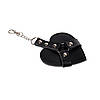 Брелок на карабіні для ключів Art of Sex Chained Heart, Чорний, фото 2