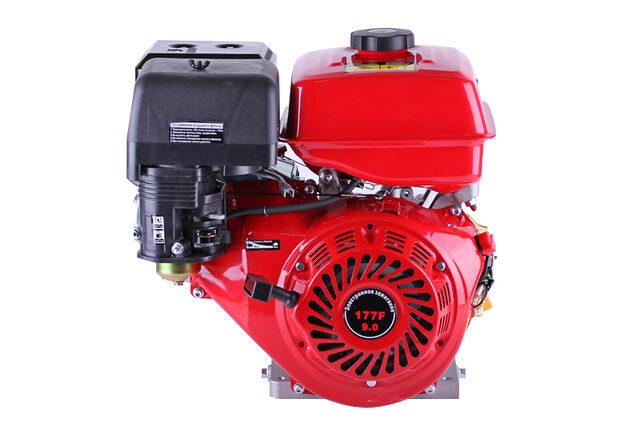 Двигун бензиновий 177F TATA (з виходом вала під шпанку, 25 mm) 9 к.с., фото 1