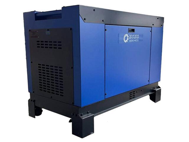Генератор дизельний JM12000TD 10KW TATA із шумозаглушенням (однофазний, зі свічкою накала), фото 1