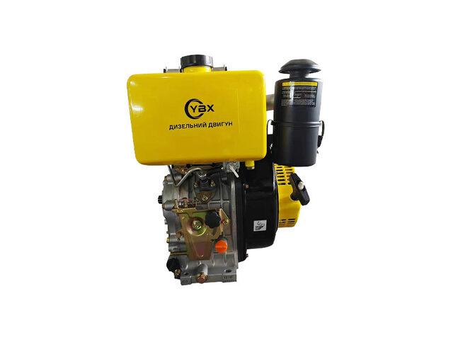 Двигун 186F — дизель (під шпонку діаметр 25 мм) (9 к. с.) - YBX, фото 1