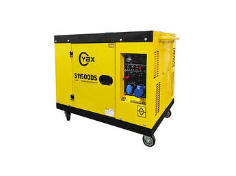 Генератор безшумний дизельний S11500DS 10KW YBX (однофазний зі свічкою накала)