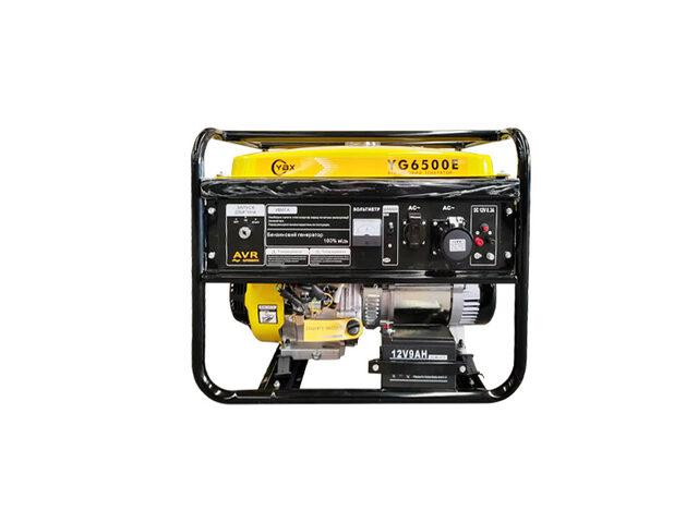Генератор бензиновий з електростартером YBX YG6500 5KW, фото 1