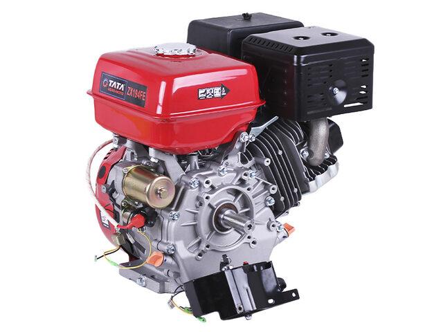 Двигун бензиновий з електростартером 194FE ТАТА бензин (під шпону, 25 мм) 22 к.с.