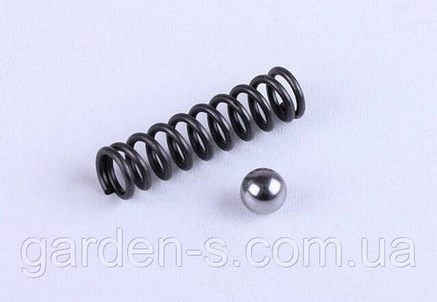 Пружина з кулькою фіксують вилку передач ТАТА на дизельний двигун 180N, фото 1