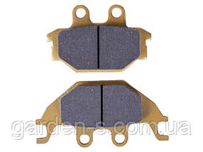 Колодки гальмівні передні (дискове гальмо) YBX на мотоцикл із бензиновим двигуном CB-125/150, фото 3