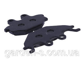 Колодки гальмівні передні (дискове гальмо) YBX на мотоцикл із бензиновим двигуном CB-125/150, фото 4